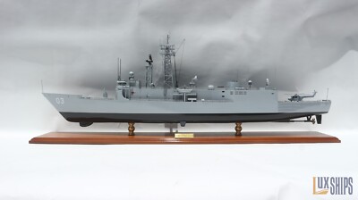 HMAS Sydney FFG 03 Schiffsmodell, Holzschiffsmodell steht zum Verkauf