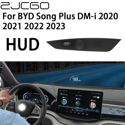 HUD Alarm Head Up Display for BYD Song Plus DM-i EV Sealion 6 Seal U 2020~2024