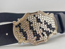 LEATHEROCK Leather Animal Print Belts for Women for sale | eBay display picture 2