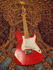 J.reynolds Mini 32" Electric Guitar In Red