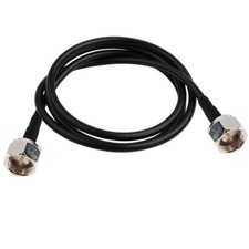 F male plug to F male Adapter RF pigtail 3FT Coaxial cable RG58 1M for wireless