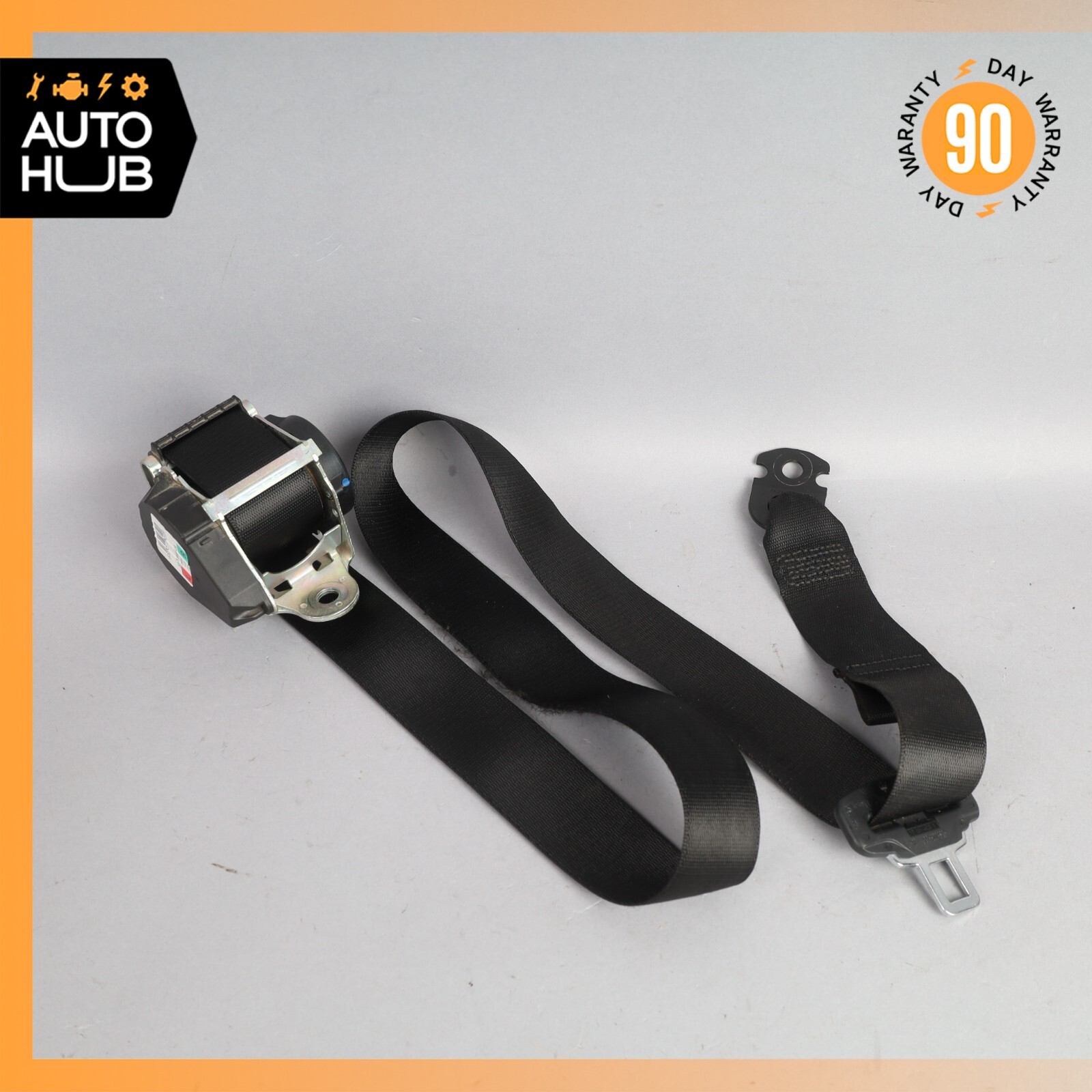 17-20 Maserati Levante S M161 Rear Left or Right Side Seatbelt Black OEM