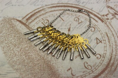 Taschenuhrenschlüssel Set Taschenuhr Schlüssel pocket watch keys cles montre