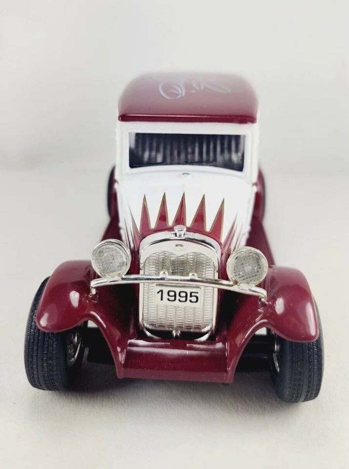 Banco de monedas Snake Racing fundido a presión #5064 edición limitada Modelo A escala 1/25 6" vintage Foto 2 de 4