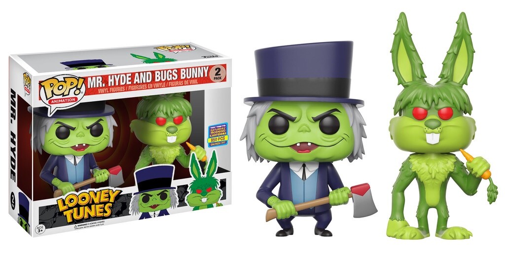 Funko Pop! 2 Pack Mr Hyde and Bugs Bunny (2017 Toy Tokyo