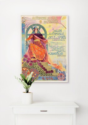 Georges Antoine Rochegrosse: Automobilclub De France. Giclee Museum Luxuskunst