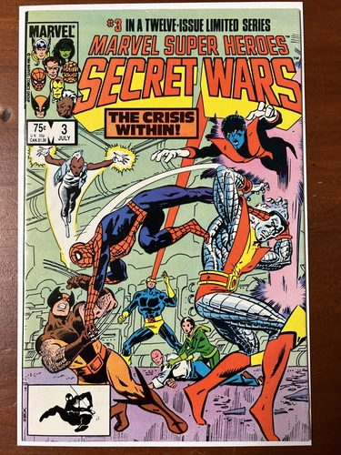 SECRET WARS #3 1st Vocana & Titania (Mary McPharren) Marvel, 1984 VF/NM