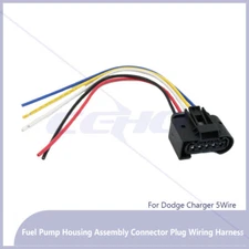 5 PIN Fuel Pump Housing Assembly Connector Wiring Harness For Dodge Charger