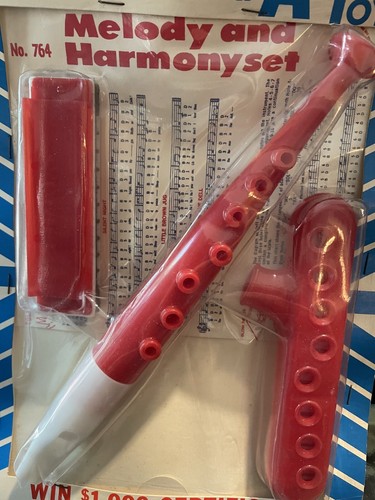 Auburn Rubber Melody and Harmony Set No. 764 in Original Package - Picture 3 of 3