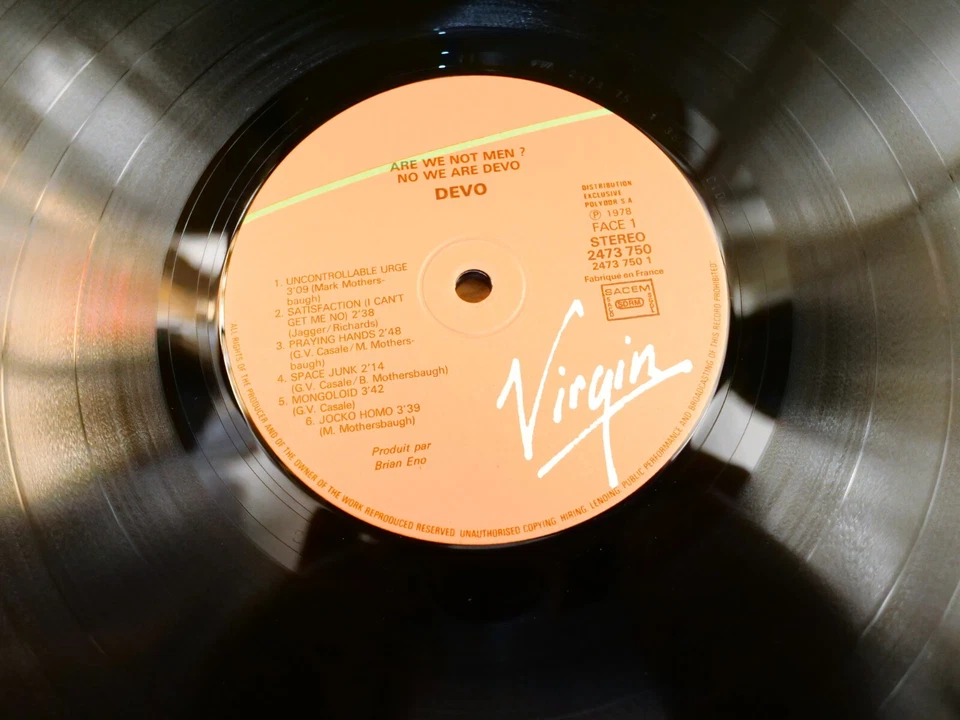 DEVO - Q : ARE WE NOT MEN ? A: WE ARE DEVO! LP 33T VINYLE EX COVER EX ORI 1978 - Photo 3/4