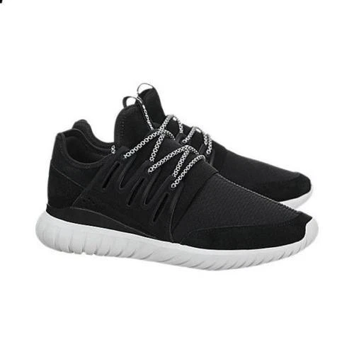 ADIDAS TUBULAR RADIAL LOW TRAINERS SNEAKER MEN SHOES BLACK WHITE