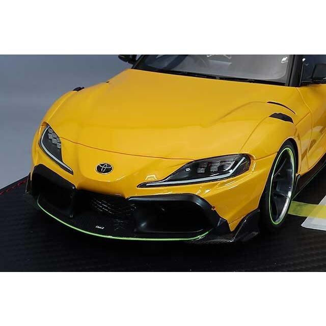Toyota GR SUPRA RZ 2019 イエロー 1/64makeup製 Toyota GR SUPRA RZ 2019 イエロー 1/64makeup製 - メルカリ