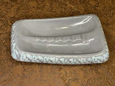 Flawless Mid century Modern Ceramic Ashtray By Plymouth Products, PA 1960s