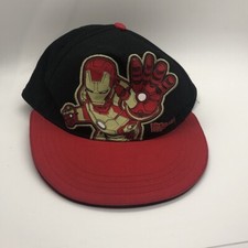 IRON MAN 3 KIDS HAT AVENGERS MARVEL COTTON SCREEN PRINT