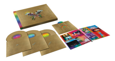 COLDPLAY Live In Buenos Aires/SP Head Full Of Dreams 3-LP 2-DVD GOLD Vinyl NEW**