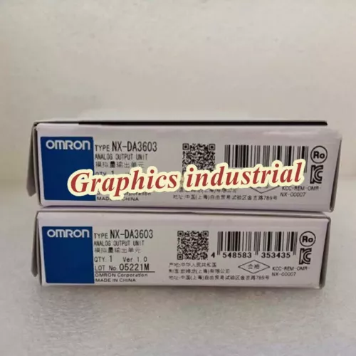 New Original  Omron  NX-DA3603 Analog Output Unit  In Box NX-DA3603 Fast Ship