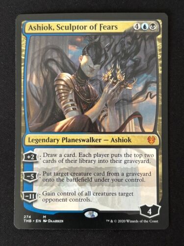1x MTG Ashiok, Sculptor of Fears - Theros Beyond Death (THB) #274 - Magic