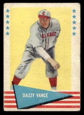 1961 Fleer Baseball Greats (F418-3) #81 Dazzy Vance *Low Grade*