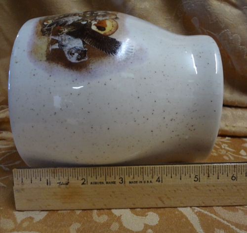 Kitchen Canisters, 4 / lids, Native American Bear Wolf Motif, Handmade Ceramic - Picture 19 of 22