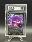 VGS 10 GEM MINT Gengar V 156/264 Swsh08: Fusion Strike Holo