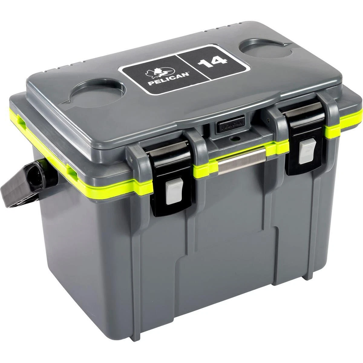 Pelican 14QT Personal Cooler #14Q-1-DKGRYEGRN Pelican 14QT Personal Cooler #14Q-1-DKGRYEGRN