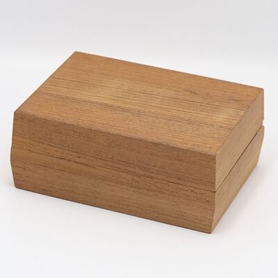 t*n様 SEIKO 木製時計ボックス ブラウン Seiko Antique Empty Box/BOX/Case Brown Wood Grain Ladies