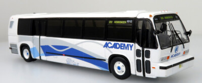 TMC RTS bus Academy, New Jersey-New York  1/87-HO Scale Iconic Replicas New!