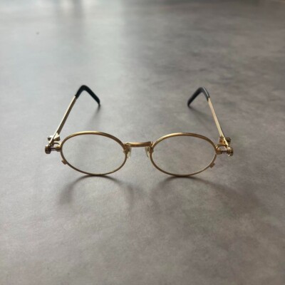 JEAN PAUL GAULTIER 56-4178 Glasses Gold Rim Fashion Accessories