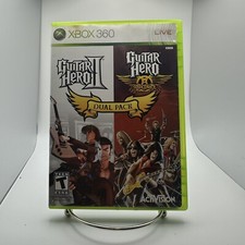 Activision Xbox 360 Guitar Hero II/Guitar Hero Aerosmith Dual Pack Video Game