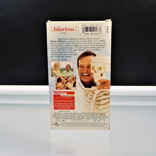 Patch Adams VHS Tape 1999 Movie Special Edition Robin Williams Monica Potter - Picture 3 of 4