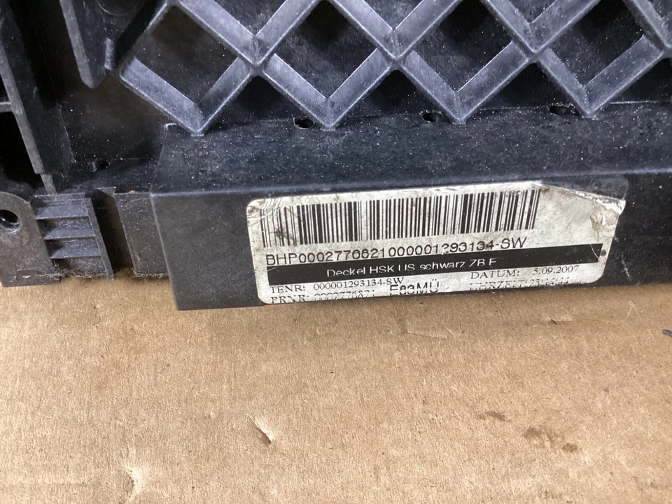 2004-2010 BMW X3 PAINEL PORTA-LUVAS CONJUNTO COMPARTIMENTO DE ARMAZENAMENTO 3420608 FABRICANTE DE EQUIPAMENTO ORIGINAL. - Imagem 3 de 4