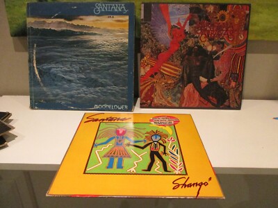 Santana 3 LP Schallplatte LP Vinyl Rock, sehr gesucht.VG bis VG+Sant.P1