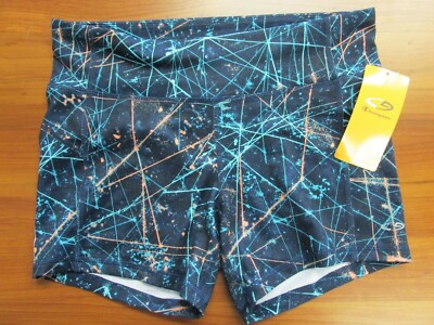 813J2 Champion C9 99005 Womens Duo Dry Gym Athletic Stretch Shorts Medium  - Main Image