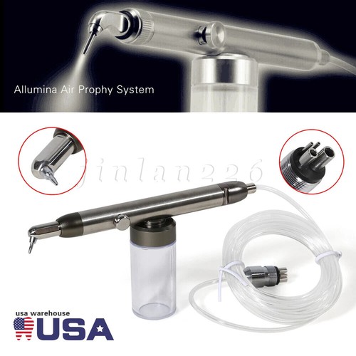Air Flow Dental Polisher Abrasion Microetcher Sandblasting Gun 4Hole Prophy - Bild 10 von 11