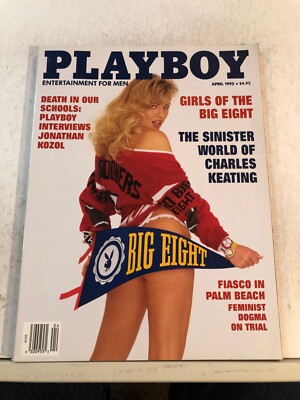 3338 Playboy Adult Magazine April 1992