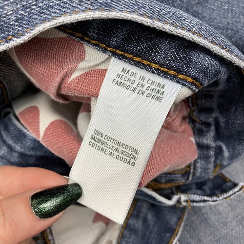 Vaqueros azules de mezclilla Lucky Brand de Gene Montesano Dungarees talla 36 - Imagen 7 de 9