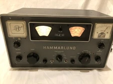 Vintage Hammarlund HQ-110 Tuning Range MCS Tube Ham Radio Receiver WORKING