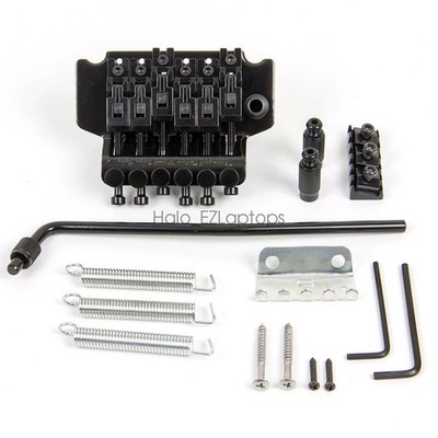 Floyd Rose Double Locking Tremolo System Bridge for Electric Guitar Parts Chrome