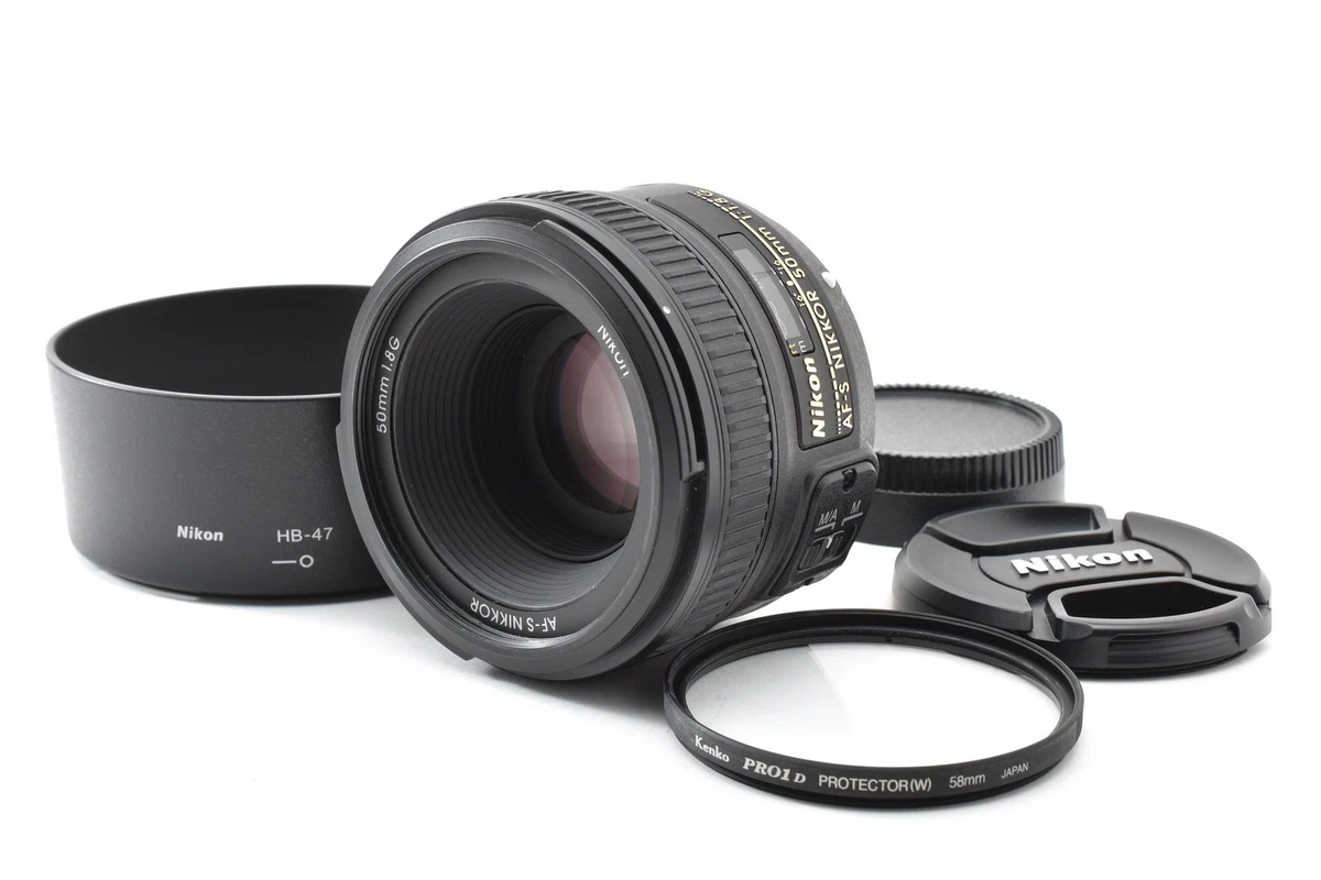 Nikon NIKKOR AF-S f/1.8 Camera Lenses 50mm Focal for sale | eBay