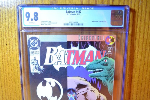 Batman #497 CGC 9.8 Bane Breaks Batman's Back DC Comics 1993 - Bild 2 von 6