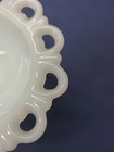 Vintage Anchor Hocking Milk Glass Old Colony  Lace Edge Sherbet Small Compote — photo 3