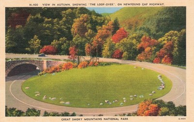 Postcard N.C. North Carolina The Loop-Over AZ27