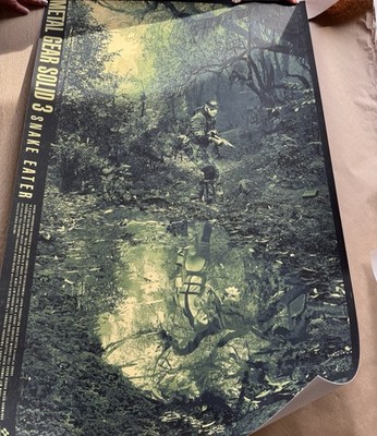 Spoke Art Dakota Randall - Metall Gear Solid 3 Snake Eater Poster