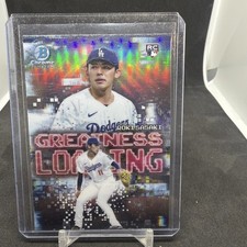 2025 Bowman Greatness Loading Roki Sasaki #GL-23 (RC)
