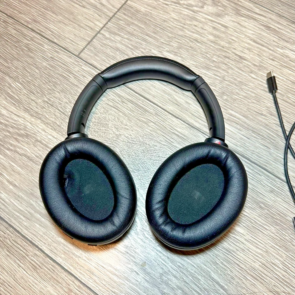 Sony WH-1000XM4 Wireless Over the Ear Headphones - Black - Image 2 of 4