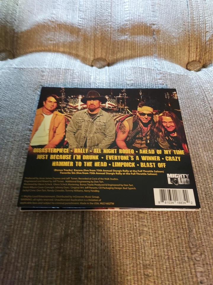 Jackyl Rowyco CD Hard Rock '16, Mighty Loud Entertainment, LIVE MINT Foto 2 de 4