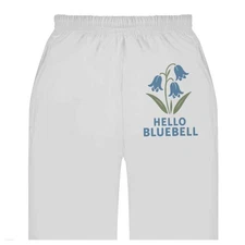 'Hello Bluebell Flowers' Adult Sweatpants / Joggers (JO056516)