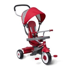 Radio Flyer EZ Plegable 4 en 1 Paseo 'N Triciclo Cochecito Infantil Triciclo (Para Piezas)