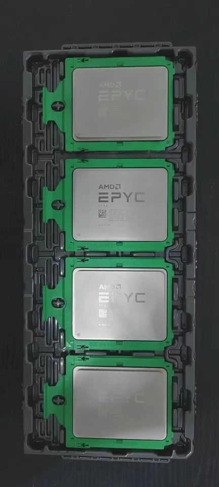 AMD epyc 7f32 x2+Supermicro H11DSI REV2.0 8 cores 16 threads 3.7ghz combo-- - Image 2 of 2