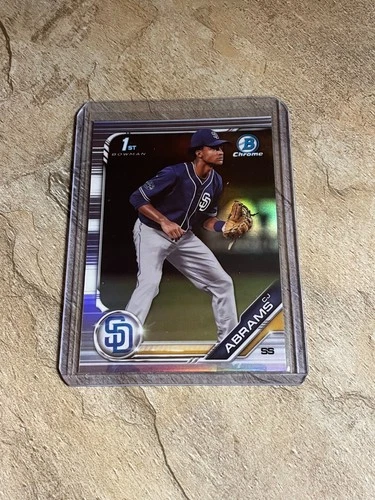 2019 Bowman Chrome CJ Abrams RAW